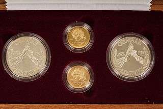 1988 US Olympic Coins GOLD SILVER