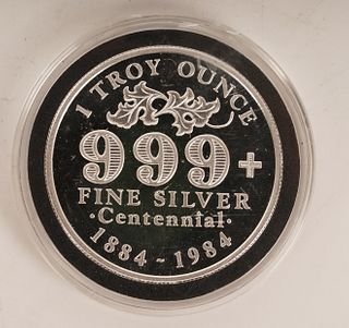 Idaho .999 Silver Centennial Silver Coin 1ozt