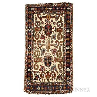 Shirvan Carpet with Perepedil Design