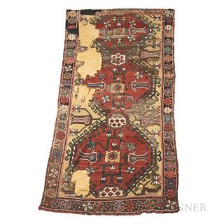 Central Anatolian Carpet Fragment