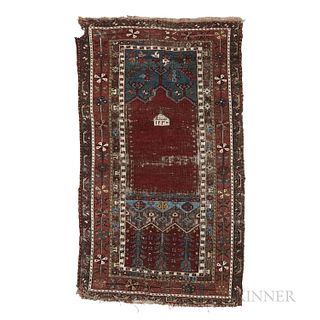 Anatolian Ladik Prayer Rug