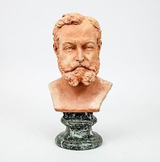 Eu. Lajiayre, Bust Portrait of D. Pelet