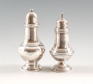 2 Sterling Silver Muffineers