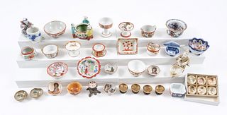 35+ East Asian / Orientalist Porcelain Open Salts