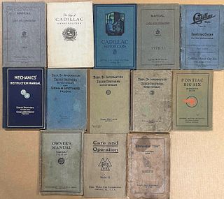 Collection of Early Automobile Manuals