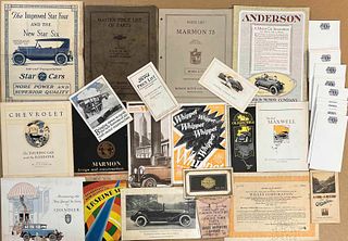 Vintage Car Advertising and Ephemera