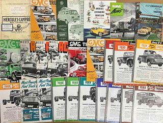 52 Jeep & Truck Brochures - Mid 20th Century