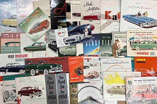 Collection of 1950's Automobile Ephemera