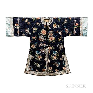 Embroidered Informal Robe