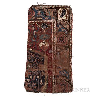 Early Northwest Persian Carpet Fragment