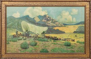 After Robert Wesley Amick (1879-1969): Going West