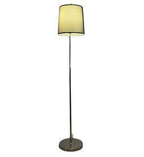 Mid Century Style Chrome Floor Lamp 