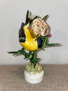 Royal Worcester Dorothy Doughty Yellow-Headed Blackbird Figure #3
