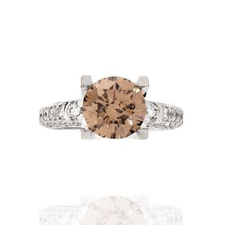 Diamond and Platinum Engagement Ring