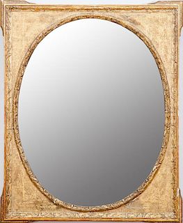 Napoleon III Carved Giltwood Mirror