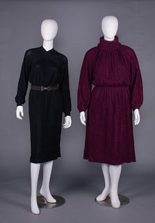 TWO MISSONI KNIT DRESSES, ITALY, 1978-1979