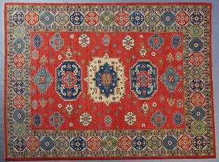 Uzbek Kazak Carpet, 9' x 11' 10.