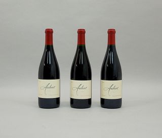 Three Bottles Aubert Wines UV Vineyard Pinot Noir.