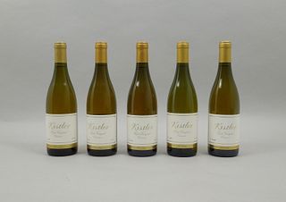 Five Bottle Kistler Hyde Vineyard Chardonnay Vertical.
