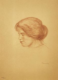 Pierre-Auguste Renoir  (After)- Gabrielle