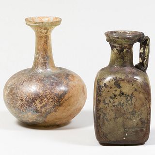 Two Large Roman Glass Vessels