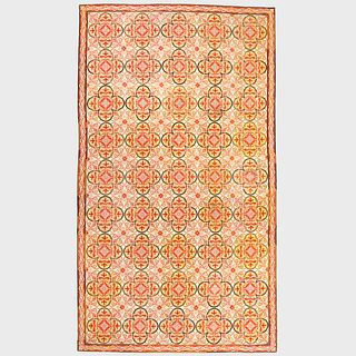 English Neo-Gothic Style Needlework Carpet