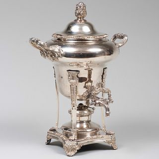Silver Plate Coffee Urn