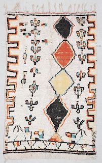 Moroccan Pile Carpet: 3'3" x 5' (99 x 152 cm)