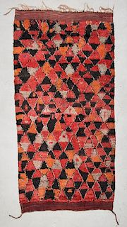 Moroccan Pile Carpet: 5'5" x 10'1" (165 x 307 cm)