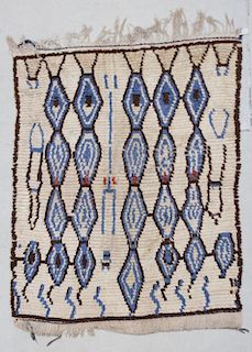 Moroccan Pile Carpet: 4' x 5'  (122 x 152 cm)