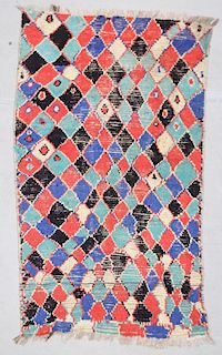 Moroccan Pile Carpet: 3'8" x 6'5" (112 x 196 cm)