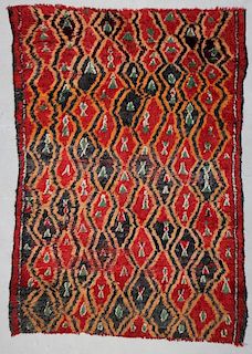 Moroccan Pile Carpet: 6'2" x 9' (188 x 274 cm)