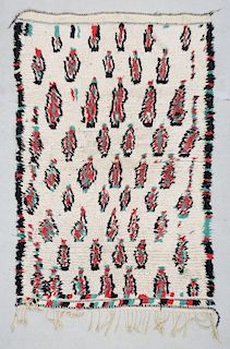 Moroccan Pile Carpet: 4'2" x 6' (127 x 193 cm)