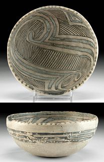 Anasazi Mesa Verde Pottery Negative Resist Bowl