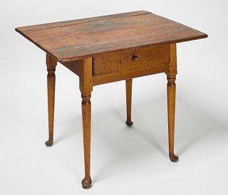 Tavern Table with One Drawer