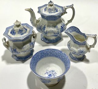 Ironstone Longport Ceramic Tea Set