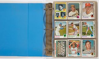 Binder Collection of Baseball Cards - Mostly 1972
