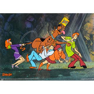 Vintage animation cel Scooby-Doo: Scooby Snacks