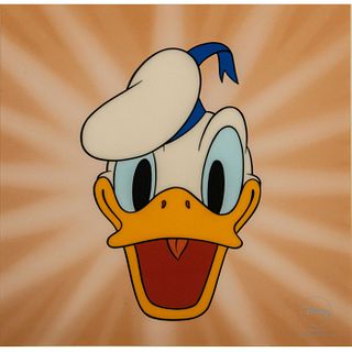 Limited Walt Disney Framed Sericel, Here's Donald