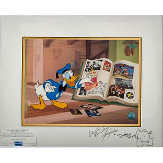 Walt Disney, Donald Duck, Artist Signed Animation Cel
