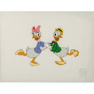 Limited Walt Disney Framed Sericel, Mr. Duck Steps Out