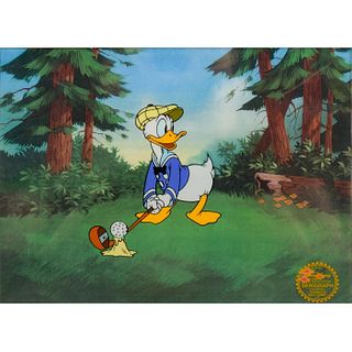 Disney Serigraph, Donald's Golf Game