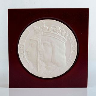 New World Medallion 01015808 Ltd - Lladro Porcelain Decor