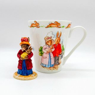Christening Time Mug and Figure - Royal Doulton Bunnykins