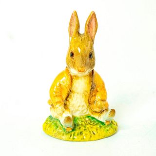Benjamin Bunny Sat on a Bank - Royal Albert - Beatrix Potter Figurine