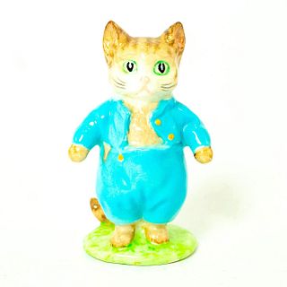 Tom Kitten - Gold Oval - Beatrix Potter Figurine