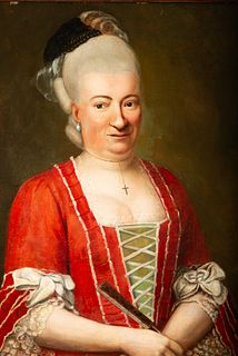 Portrait of a Lady, Central European school of the 18th century