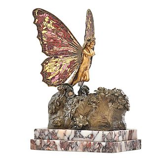 CARL KAUBA Fine sculpture, "Metamorphosis"