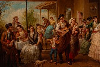 Flamenco Festival, Spanish school of the 19th century