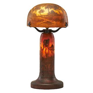 ARSAL Cameo glass table lamp